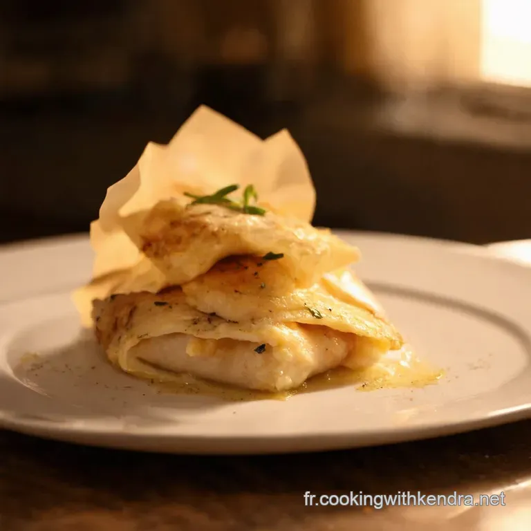 Truite En Papillote Parfum De Provence presentation