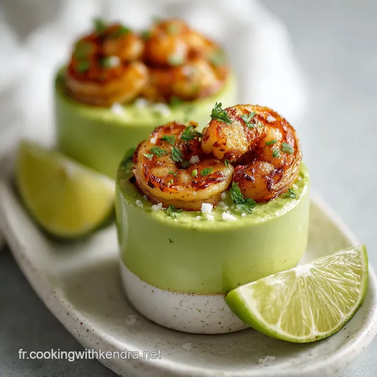 Verrines Avocat-Crevettes : Fra&icirc;cheur et &Eacute;l&eacute;gance