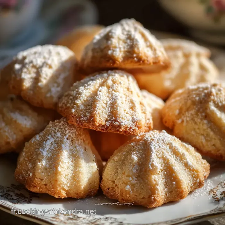 Walnuss Marzipan Pl&auml;tzchen Les Sabl&eacute;s Gourmands Noix et Massepain